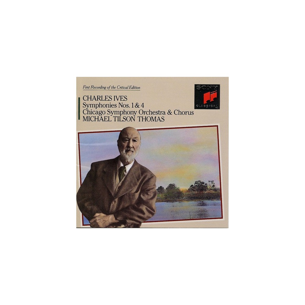 IVES - Tilson Thomas - Symphonie n°1 en ré mineur